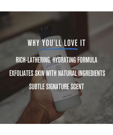 Baxter of California Exfoliating Body Wash - Pumice & Jojoba Meal 8 oz | Premium Skincare for All Skin Types - Shop Internationally - Buy Online on GoSupps.com