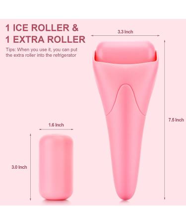 Brusoon Ice Roller for Face & Eye Puffiness Relief, Migraine Pain, Minor Injury & Wrinkle - Includes 1 Extra Roller - Perfect Women's Gift - Buy Online on GoSupps.com