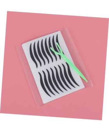 OHPHCALL 80 Pairs Eyeliner Eyeshadow Sticker Temporary Eye Liner Crease Smoky Eyeliner Stickers Adesivo Black - Buy Online on GoSupps.com