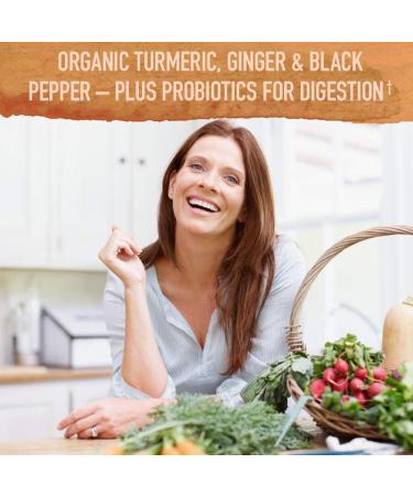 Garden of Life MyKind Organics Turmeric Boost - Fermented Organic Inflammation Support 4.76 oz - Buy Online on GoSupps.com