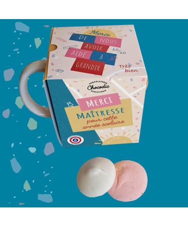 CHOCOLATE thank you teacher or master or ATSEM - MUG WITH TREATS AND CHOCOLATES END OF SCHOOL YEAR (Thank you teacher version) - Buy Online on GoSupps.com