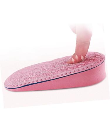 GLEAVI 6 Pairs Invisible Height Increasing Insoles for Men & Women - Comfortable Half Pad Shoe Inserts for Height Boost & Massage - Pink Blade Design - Buy Online on GoSupps.com