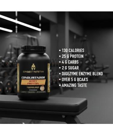 Conquest Nutrition Conquistador Whey Protein Cinnamon Swirl 2lb - Buy Online on GoSupps.com