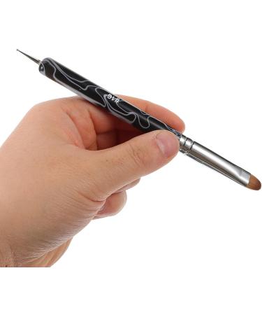 NOLITOY 2pcs Nail Art Pens Nail Brush Double Head Nail Dotting Pen Salon Nail Pen Nail Polish Brush - Buy Online on GoSupps.com