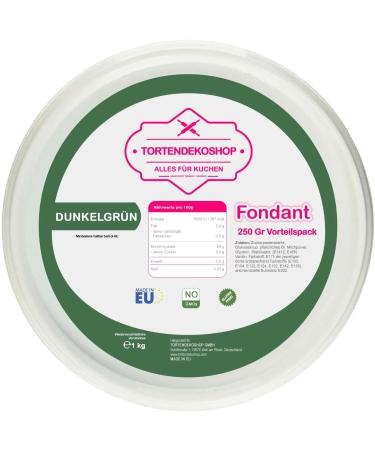 Shop High-Quality Green Fondant Cake Decoration - 250g for Perfect Baking | Fast International Shipping - Buy Online on GoSupps.com