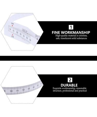 iplusmile Infant Head Circumference Tape Measure Plastic Reusable Measurement Ruler for Pediatrics Baby - Measure OFC Occipital Frontal Circumference(56cm) - Buy Online on GoSupps.com