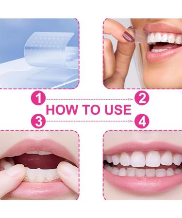 AYVRUOP Gentle teeth whitening strips teeth whitening strips 14 applications whitening teeth free of peroxide for a radiant smile teeth whitening 28 strips - Buy Online on GoSupps.com