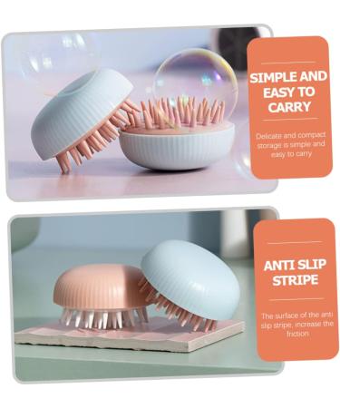 Fomiyes 9-Stk Shampoo Brush Set | Dual-Purpose Hair & Cleaning Accessories | Massage & Wash Brushes for Women - Buy Online on GoSupps.com