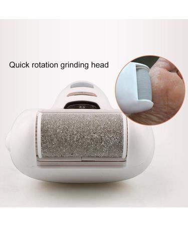 Electric Foot File - Portable Waterproof USB Foot Care with 3 Grinding Heads for Hard Cracked and Dry Skin - Ideal for Pumice Treatment - Buy Online on GoSupps.com