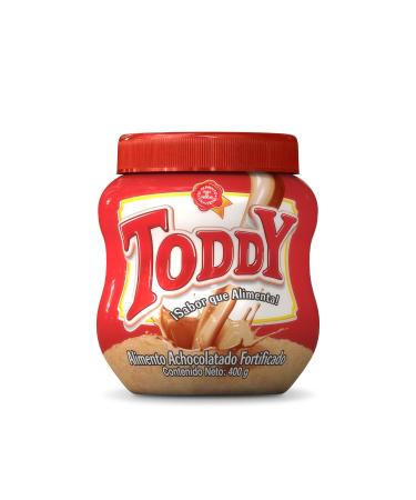 Toddy Chocolate Powder Drink Mix - Breakfast Shake with Vitamins and Proteins Instant Hot and Cold Beverage for Kids & Adults 14.10 Oz (Pack of 1)