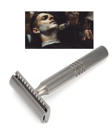 Premium Zinc Alloy Safety Razor with Protective Cover | Ideal for Home Use - Buy Internationally - Buy Online on GoSupps.com