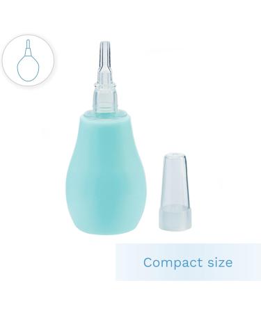 Baby Nose Cleaner Nasal Aspirator Bulb - Turquoise - Buy Online on GoSupps.com