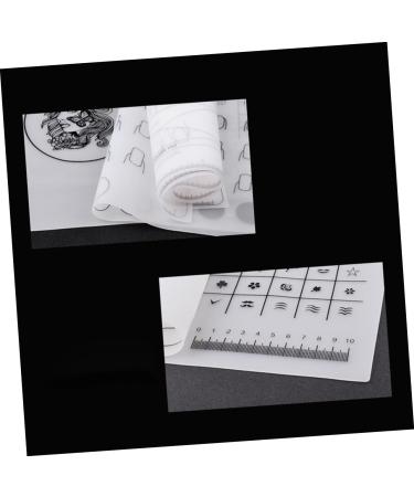 FRCOLOR Nail Art Stamping Mats Nail Art Transfer Tool Nail Stamp Plate Nail Decorations Accessories Nail Art Mat Decorating Tools Nail Tools Nail Polish Practice Pad Nail Supplies Manicure 40.5*30.5cm As Shown - Buy Online on GoSupps.com