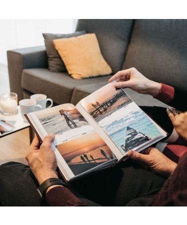 Classic 6x4 Photo Album - Easy Fill Slip in Method | Store 200 Pictures in Timeless Design | Gift for Family/Friends | Green - Buy Online on GoSupps.com