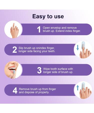 Buy MySmile Teeth Wipes - 100pcs Mint Flavor Deep Cleaning Oral Brush Ups for Fresh Breath & Teeth Care - Buy Online on GoSupps.com