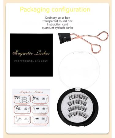 liucocotos Lumentes Magnetic Eyelashes Magnetic Eyelashes Natural Look Magnetic Eyelashes Without Eyeliner Magnetic Eyelashes Magnetic Lashes (HPD010 1 Pcs) HPD010 1 Pcs - Buy Online on GoSupps.com
