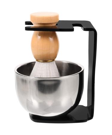 Outanaya 1 set of bearded care products Bart shaving brush Razor cup made of hair rasis brush cup men's beard-shaving set shaving soap brush shaving brush set for men nylon man shaving foam