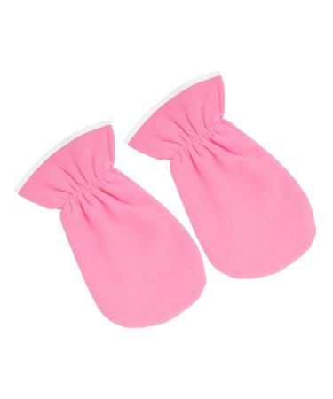 FRCOLOR 1 Pair Exfoliating Hand Mask Exfoliating Body Mitt Hand Spa Gloves Hand Skin Repair Gloves Heat Preservation Mitten Guantes Desechables Essential Oil Polyester Miss Care Bag