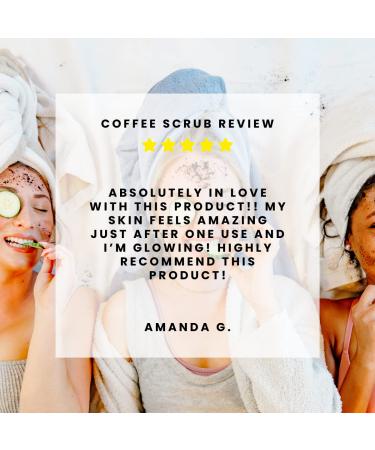 Vanilla Coffee Scrub | Exfoliates Naturally | Reduces Cellulite & Redness | Vegan & Organic - Buy Online on GoSupps.com