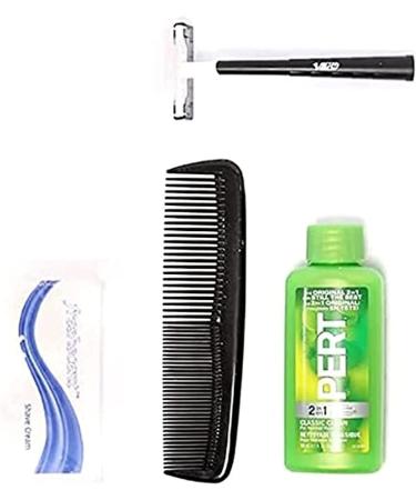 Premium Toiletry Travel Kit - 20 Piece Set for Quality Personal Care | TSA Approved Hygiene Essentials Bag for Unisex Travelers - Buy Online on GoSupps.com