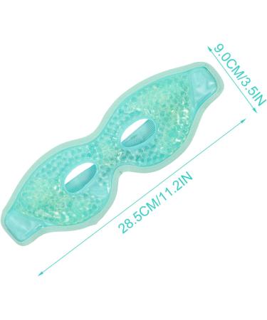 FOMIYES Eye Mask Eye Treatment Products Eye for Sleeping Cooling Blinder Travel Sleeping Mask Cooling Eye Pads Reusable Cold Eye Cool Mask Cooling Sleep Mask Hot Girl Gel Ice Bag Light Green 28.5x9x1.7cm - Buy Online on GoSupps.com