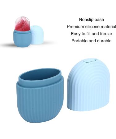 Ice Roller Ice Roller For Face and Eye Ice Facial Ice Roller for Face Eye and Neck Ice Face Mold for Face Shrink Pores Reduce Acne Enhance Your Natural Glow Remove Fine Lines Shrink Pores (Blue) - Buy Online on GoSupps.com