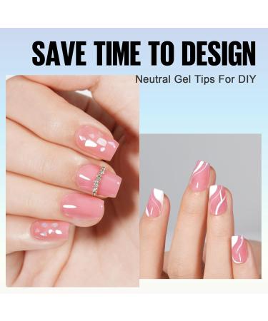TOMICCA 180PCS Extra Short Coffin Gel Nail Tips - Pink Matte Finish - 15 Sizes - Press On Nails for Nail Art Extensions - Buy Online on GoSupps.com