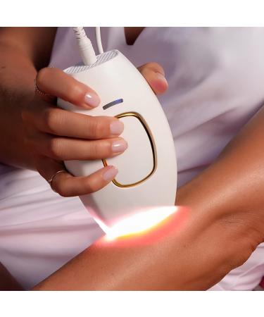 IPL Hair Removal Device with 5 Energy Level 999 000 Flashes 3 Function Laser Permanent Hair Remover Painless for Women and Men Facial Bikini Body (Black) - Buy Online on GoSupps.com