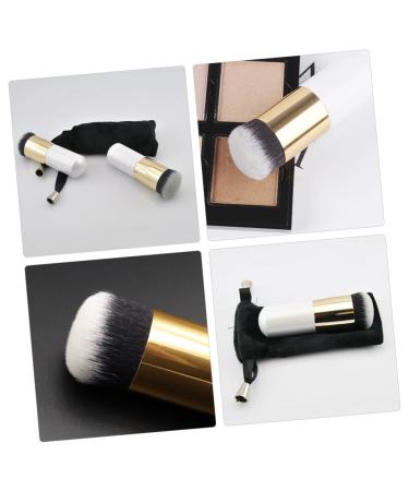 Best Powder Foundation Brush - Dense Makeup Applicator for Flawless Application | Portable & Travel-Friendly - Buy Online on GoSupps.com
