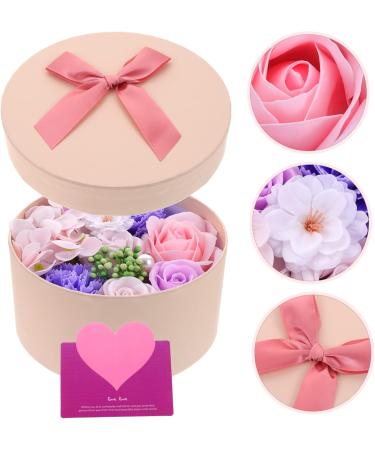 Angoily Preserved Decoration Floral Scented Soap Decorative Soap Floral Scented Bath Soap Scented Plant Soap Faux Floral Plant Indoor House Plants Purple Rose - Buy Online on GoSupps.com