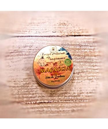 MAGNOLIA Perfume - Eau de Parfum - Solid Balm - Natural Essential Oils Aromatherapy Fragrance (Magnolia Gardenia Boronia Champaca Hyacinth Narcissus Tuberose) - Travel Size Party Gifts - 0.5oz - Buy Online on GoSupps.com