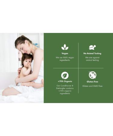 Nature's Baby Organics Coconut Pineapple Conditioner & Detangler - 8 oz | Organic Baby Hair Care - Buy Online on GoSupps.com