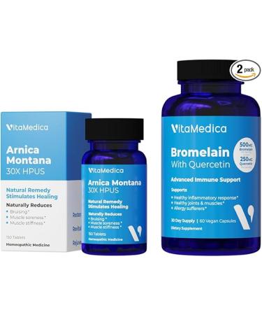 VitaMedica Arnica  Bromelain Bundle 10 Day Supply