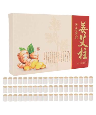 54 pieces Moxa-Stick Moxibustion therapy stick Natural safe effective moxibusion massage tool for relieving bodyaches (ginger moxibustion)