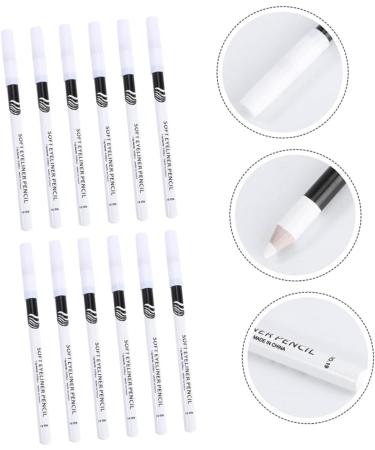 Ipetboom 24pcs Eyeliner Pencil Eyeshadow Makeup Accessories Beautiful Eyeliner Pen Tool Girl Wooden Pole - Buy Online on GoSupps.com