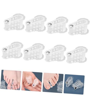 4 Pairs Magnetic Toe Separator Pedicure Tools for Feet - Hammertoe Splint, Yoga Toe Spacers for Women, Bunion Strap Foot Care - Buy Online on GoSupps.com