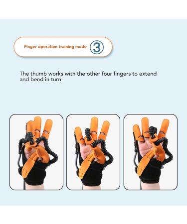 Finger Training Robot Glove Rehabilitation Robot Glove Right Reduce Contracture Promote Recovery for Stroke (L) Large - Buy Online on GoSupps.com