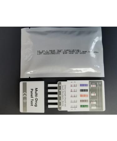 INVBIO 8 Pack-Urine Test 10 Panel Screening Home Test Kit - Buy Online on GoSupps.com