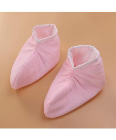 Healeved 4 Pairs Paraffin Wax Gloves Paraffin Wax for Hands Warm Gloves Spa Gloves Mittens Bath Treatment Mitt Paraffin Bath Mitts Thermal Gloves Kaleidoscope Toy Beauty Gloves Foot Pink - Buy Online on GoSupps.com