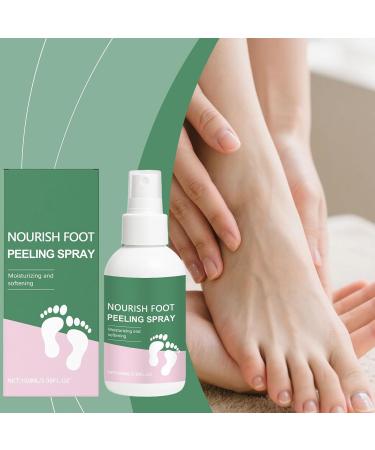 Feet Spray Dead Skin Moisturizing Foot NebulizerNourishing 100Ml Liquid Instant Oil for Relaxation After Work Sandal Preparation Spa Travel Daily Care Shower Routine Sports Recovery - Buy Online on GoSupps.com