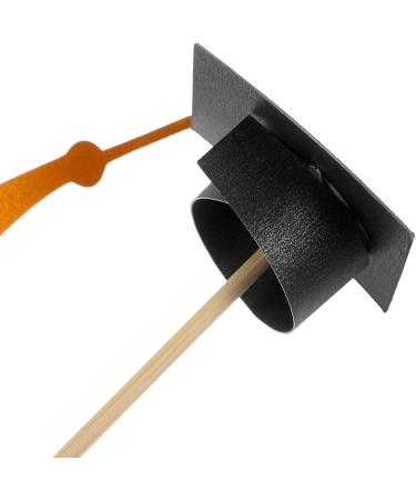 Kichvoe 2024 Graduation Cap Cupcake Toppers 7pcs Class of 2024 Grad Cap Cupcake Picks Food Appetizer Picks for Graduation Theme Party Cake Decorations Party Supplies - Buy Online on GoSupps.com