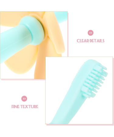 Minkissy Children's Toothbrush - 3 Pack Manual Oral Care Brush for Babies & Kids - Soft Bristles Ideal for Gentle Dental Hygiene - Buy Online on GoSupps.com