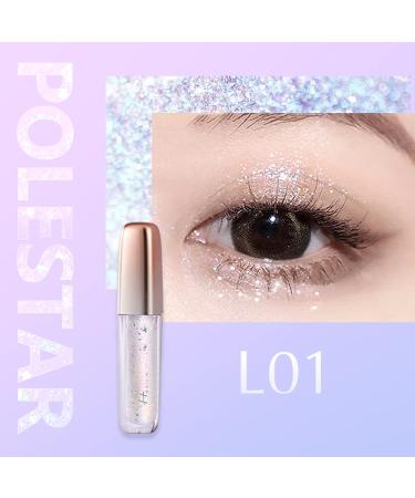 HEXZE Liquid Glitter Eyeshadow - Waterproof Metallic Shimmer with Long-Lasting Sparkle | 2g L01 - Buy Online on GoSupps.com