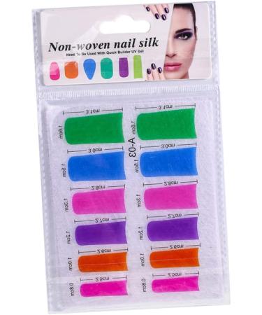 Healeved 3 Sets Non-woven Nail Silk Nail Kits Nail Polish Kit Nail Extension Nail Sticker Nail Silk Extension Pegatinas Para U as Nail Polish Stickers Nail Art Forms - Buy Online on GoSupps.com
