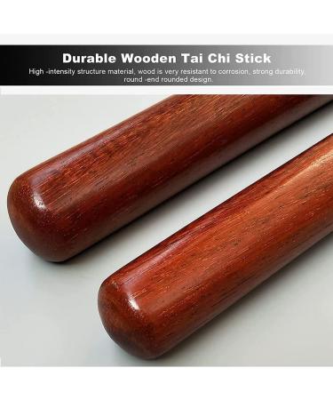 Buy Tai Chi Qi Gong Health Sticks | Mahogany Kung Fu Exercise & Massage Sticks - 33x3.5cm for Martial Arts - Buy Online on GoSupps.com
