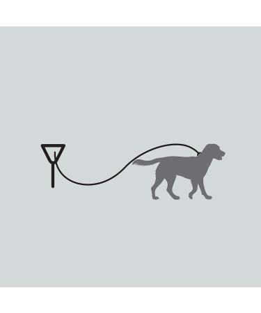 Buy Four Paws Heavy Duty Tension Cable Silver - 15 Feet | Durable Pet Safety Solution for Dog Owners - Fast International Shipping - Buy Online on GoSupps.com