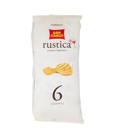 SAN CARLO San Carlo Rustic Chips 25g x 6 150g