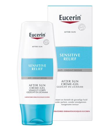 Sensitive Relief After Sun Gel Cream 150 ml - Soothing Aloe & Moisturizing Formula for Sunburn Relief | Buy Internationally - Buy Online on GoSupps.com
