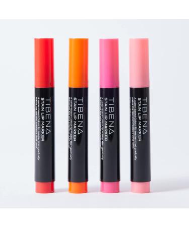 TIBENA Gala Red Lip Marker - Long Lasting Lip Stain, 0.1 Ounce - Smudge Proof Formula - Buy Online on GoSupps.com