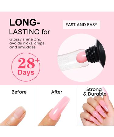 AIMEILI Neon Nail Builder Gel Kit - 6 Colours, 15ml - UV/LED Nail Extension Acrylic Gel Polish Set - Buy Online on GoSupps.com